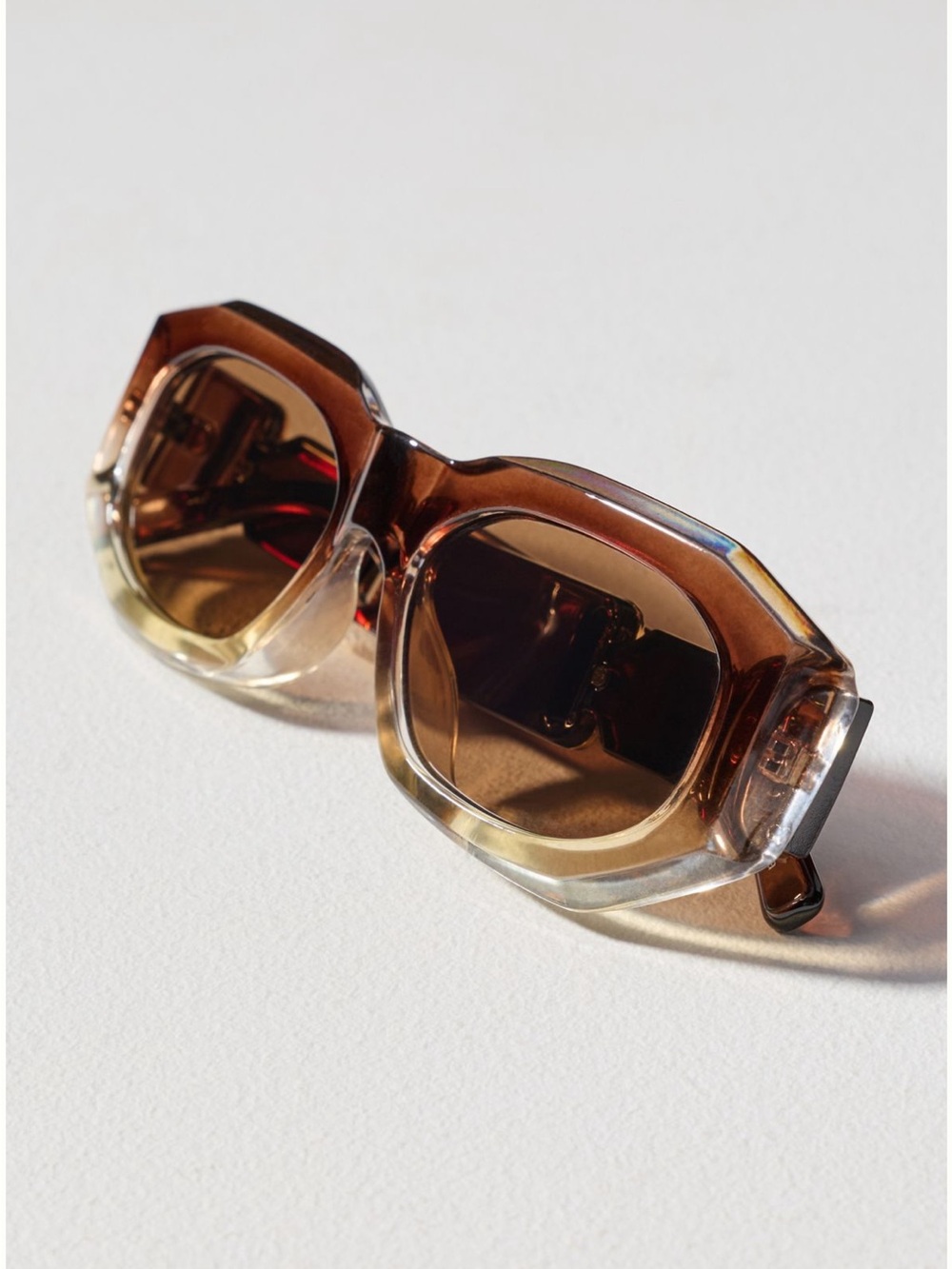 NWT I-SEA Anthropologie Ombré Deco Sunglasses